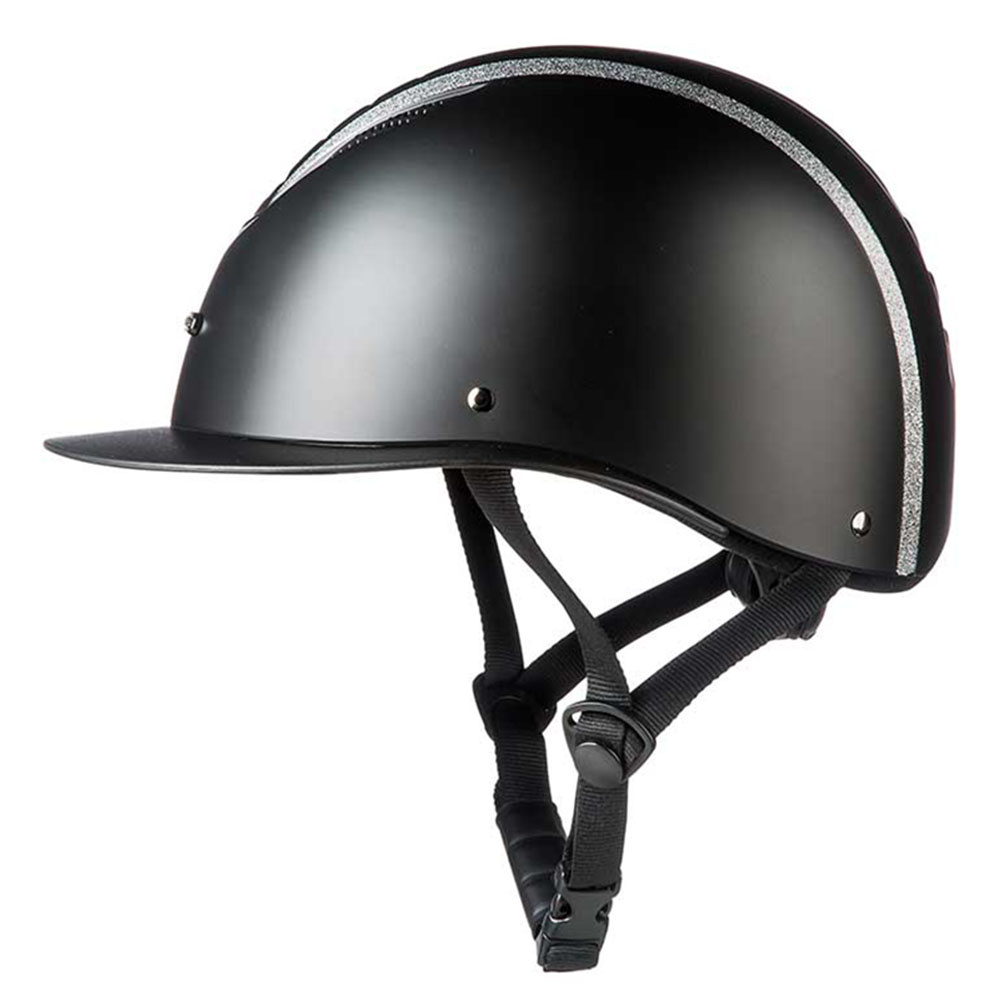 Casque d'équitation Paris Noir