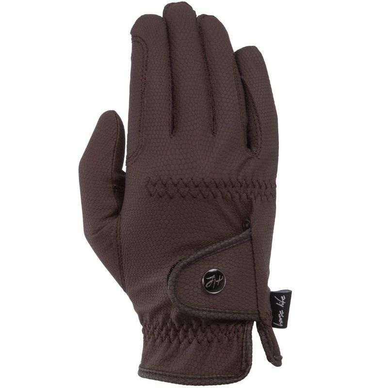 Gants d'équitation Flexible Grip Marron