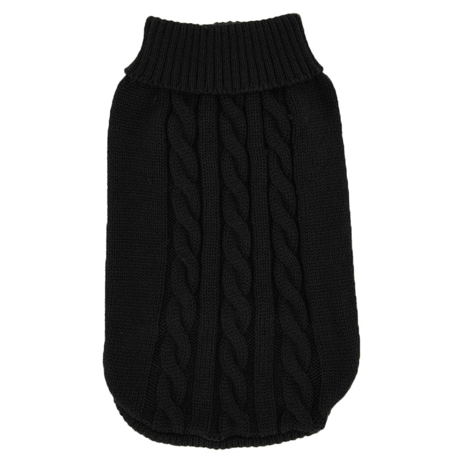 Pull pour chien Gina Noir 