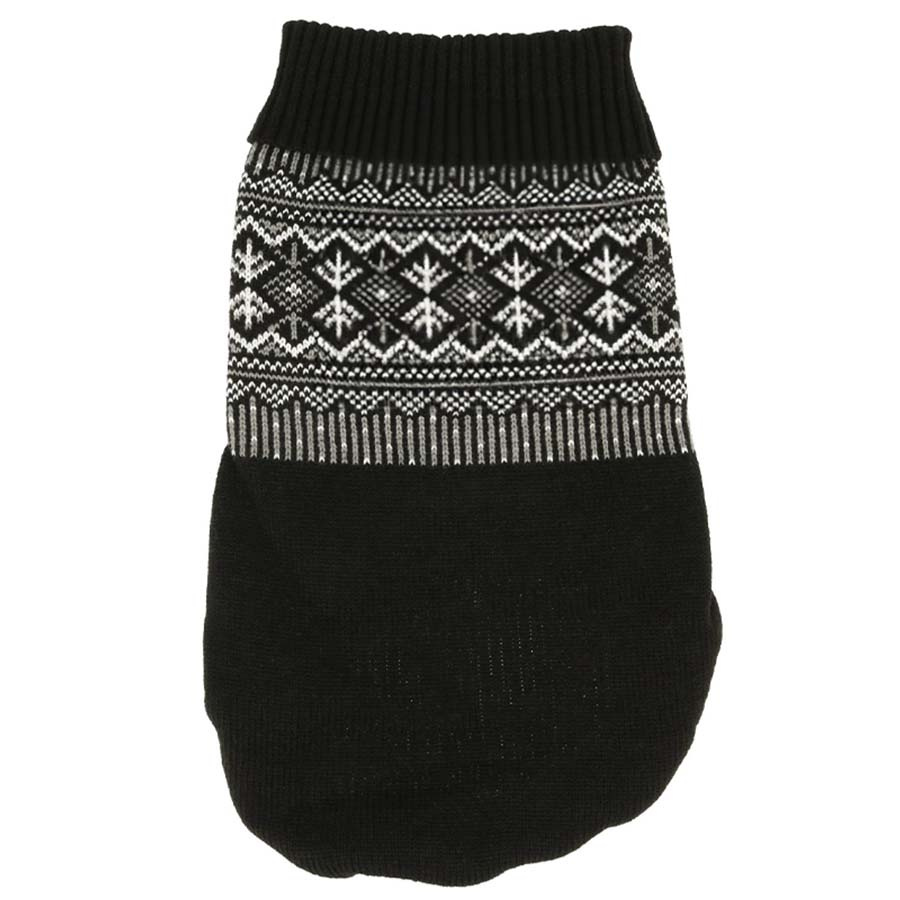Pull pour chien Iselin Noir 20cm