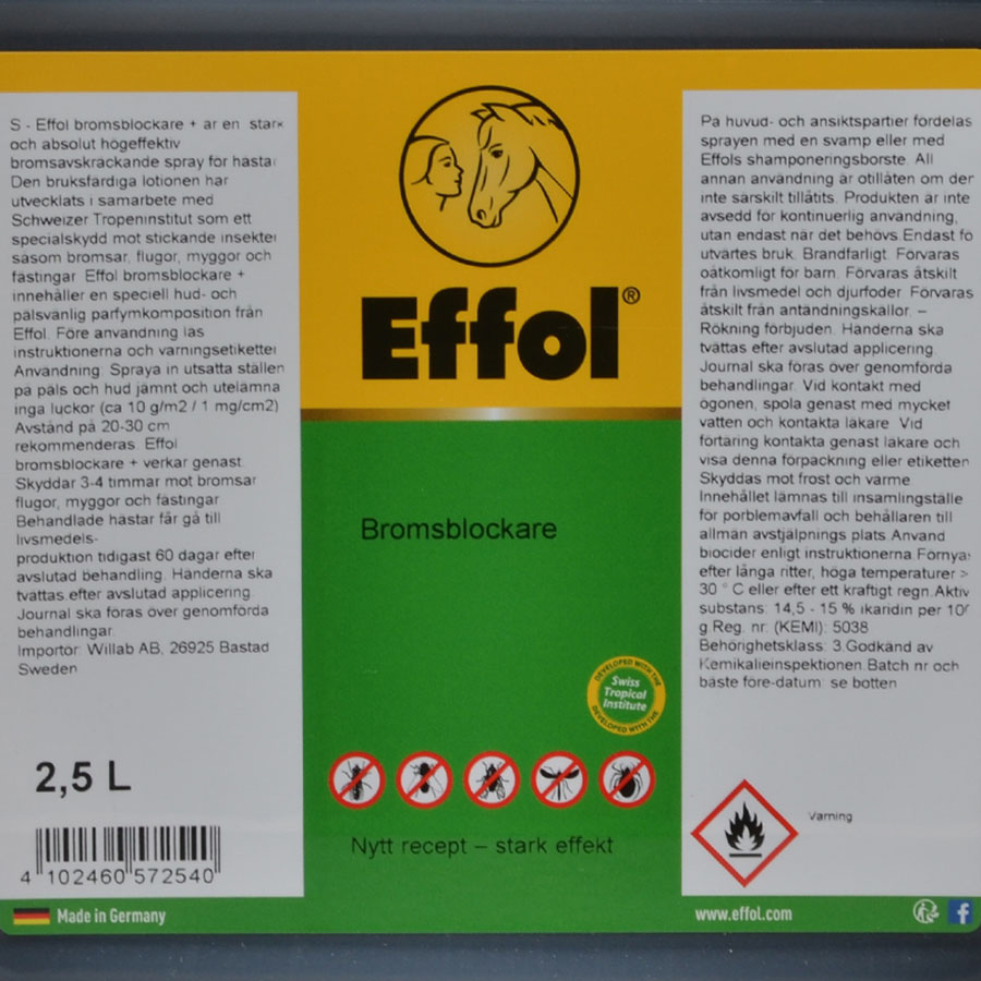 Spray anti-mouches Bromsblockare+ 2500ml