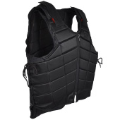 Gilet de sécurité avec plaques HS Barn/Junior Noir Gilet de sécurité avec plaques HS Barn/Junior Noir
