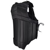 Gilet de sécurité avec plaques HS Noir Gilet de sécurité avec plaques HS Noir
