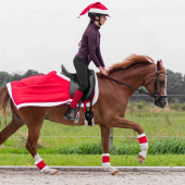 Housse de casque Bonnet de Père Noël Rouge/Blanc Housse de casque Bonnet de Père Noël Rouge/Blanc
