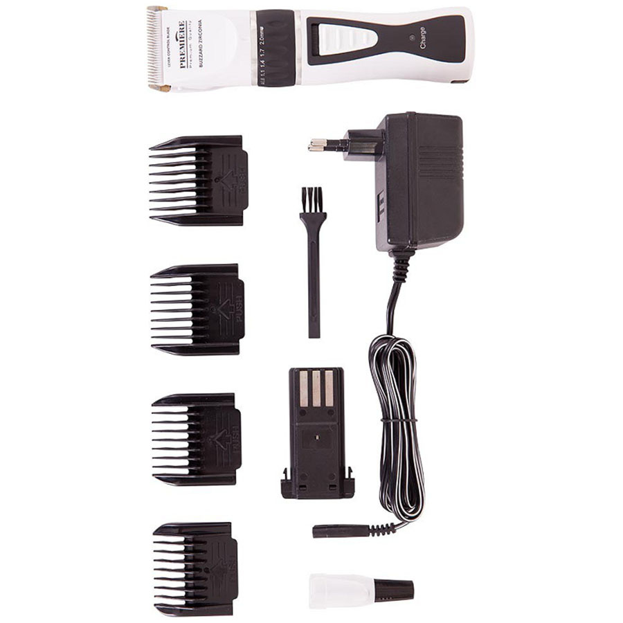 Tondeuse sans fil Buzzard Zirconia Noir/Blanc