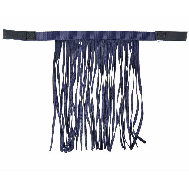 Frontal anti-mouches en polyester Bleu Marinee, taille cheval