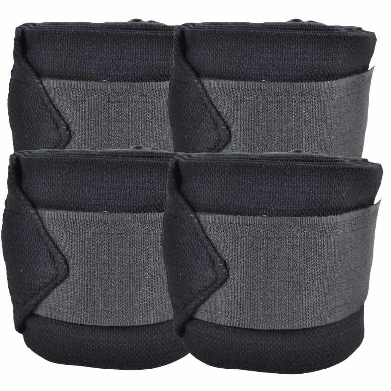 Bandages HS Fleece Elastic 4-pack Noir