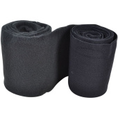 Bandages HS Fleece Elastic 4-pack Noir Bandages HS Fleece Elastic 4-pack Noir