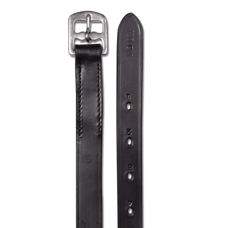 Étrivières Basic Leather Noir