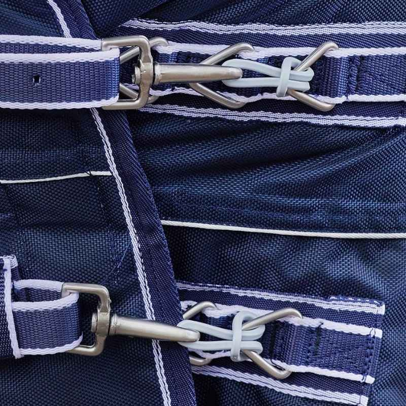 Safe-Gum attaches pour fermetures T & mousquetons 18-pack Gris