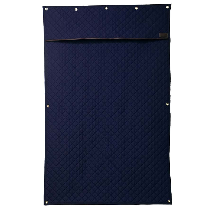 Rideau de Box Bleu Marinee