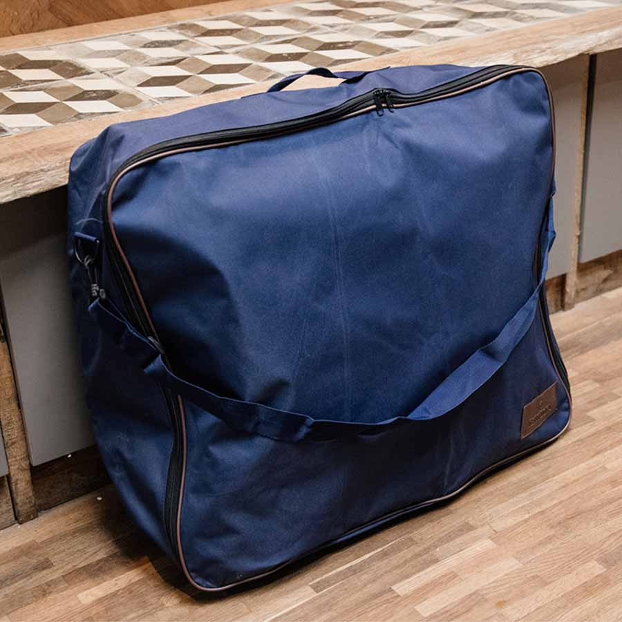 Sac de Tapis de Selle 600D Bleu Marine  