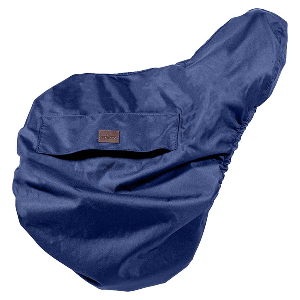 Housse de Selle Waterproof Dressage Bleu Marine  