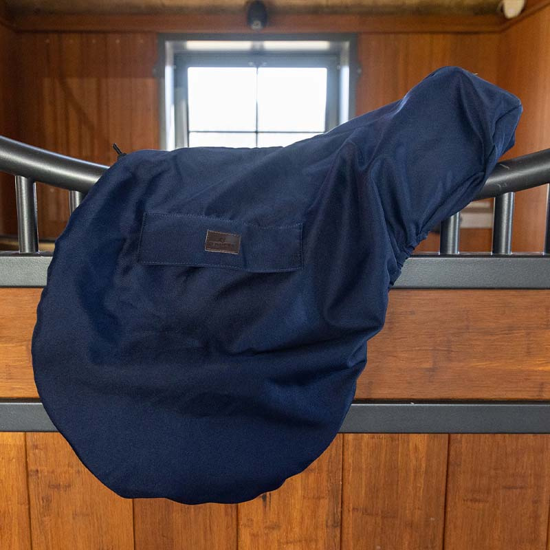 Housse de Selle Waterproof Polyvalent Bleu Marine  