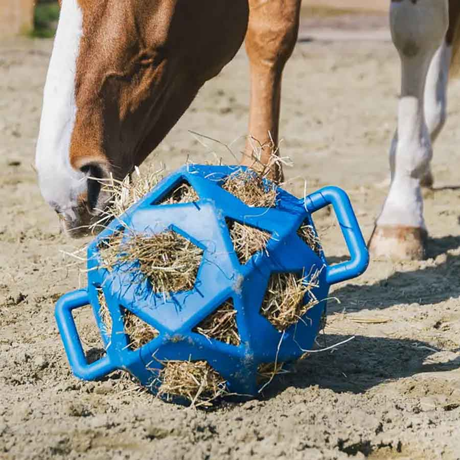 Balle de Foin Relax Hay & Play Bleu