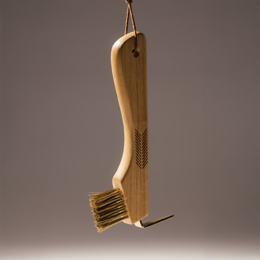 Cure-Pied Brosse Métallique