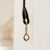 Corde d'attache Box Lead & Cross Silicone Noir Corde d'attache Box Lead & Cross Silicone Noir