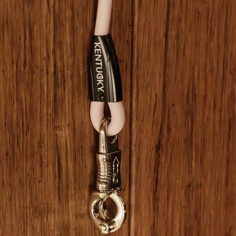 Corde d'attache Box Lead & Cross Silicone Vieux Rose