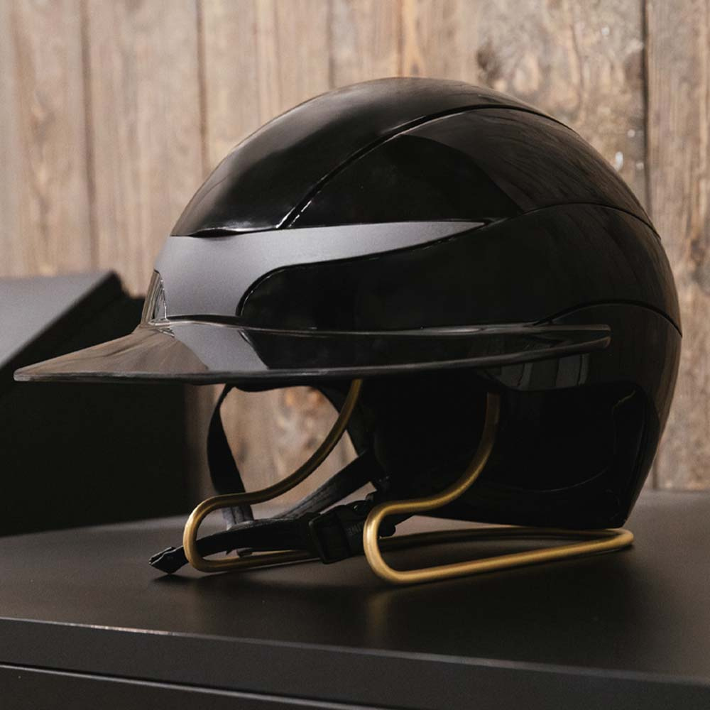 Support de casque Steel Or