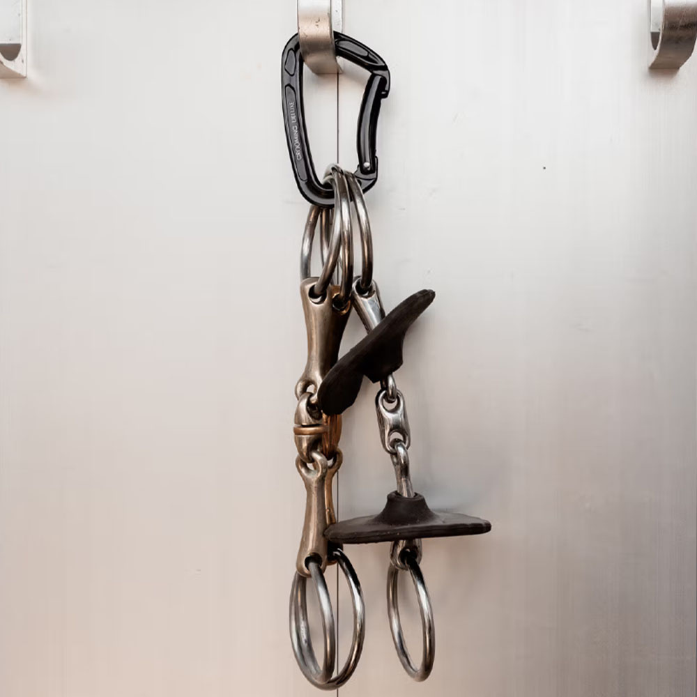 Crochet de suspension Aluminiumn Safety Snap Noir