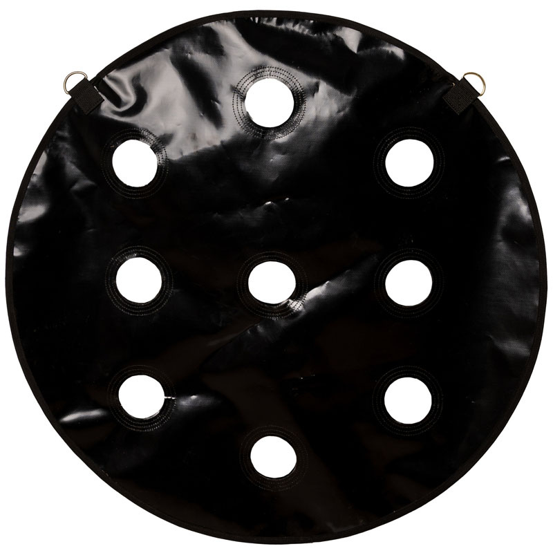 Filet à foin Play & Haybag Slowfeeder Round Noir