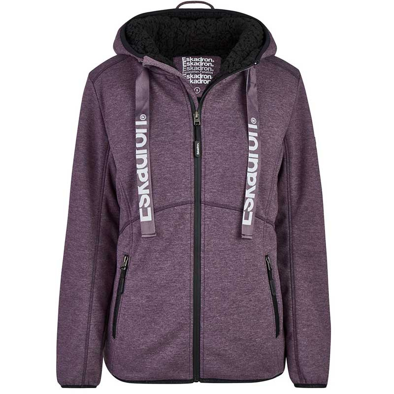 Hoody Zip Ruby Deepberry