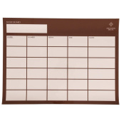 Show Board Magnetic Marron Show Board Magnetic Marron