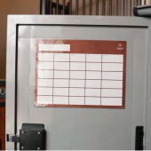 Show Board Magnetic Marron Show Board Magnetic Marron