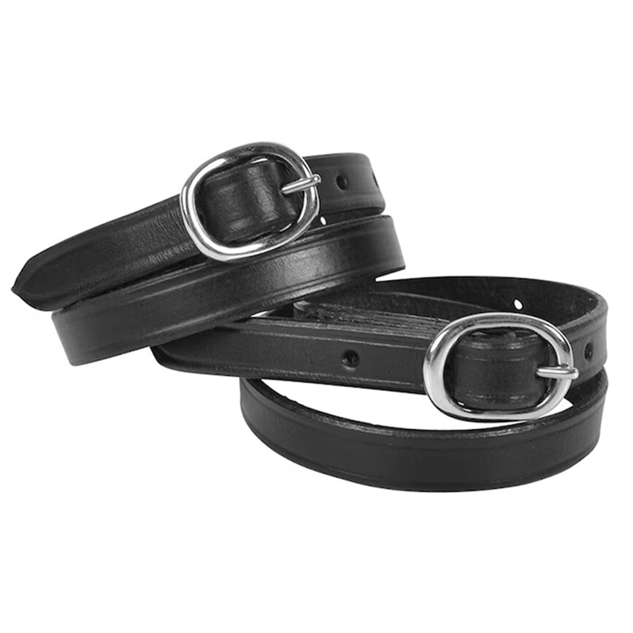 Sangles de éperons HS Läder Noir