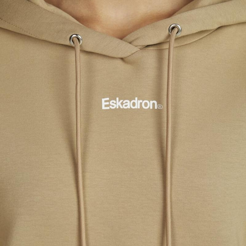 Sweat à capuche Classic Sports Beige