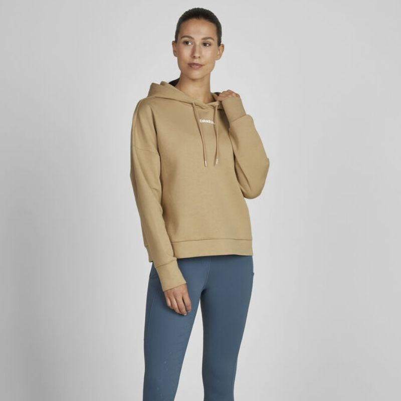 Sweat à capuche Classic Sports Beige