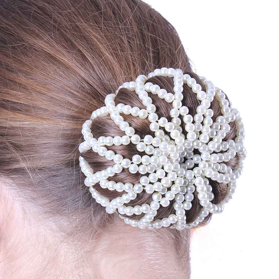 Filet à cheveux Pearl Blanc