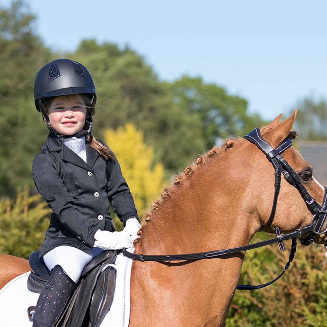 Veste de compétition Enfant/Junior Robin Noir