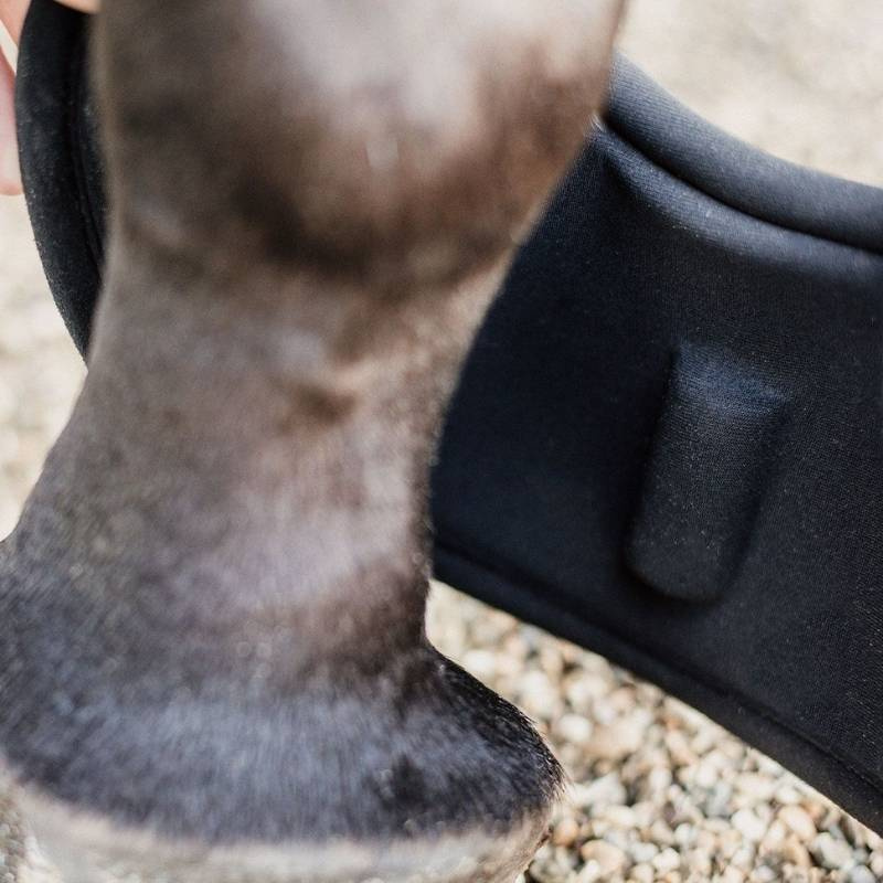 Cloches Heel Protection Noir