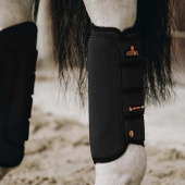 Guêtres ouvertes Eventing Air Tech Hind Noir Guêtres ouvertes Eventing Air Tech Hind Noir