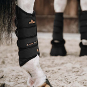 Guêtres ouvertes Eventing Air Tech Hind Noir Guêtres ouvertes Eventing Air Tech Hind Noir