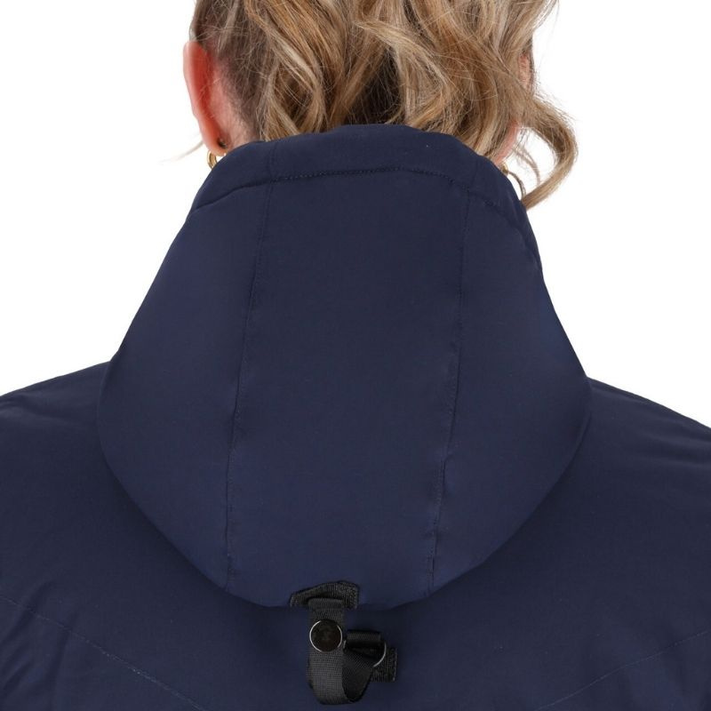 Parka d'équitation Linde Waterproof Bleu Marine