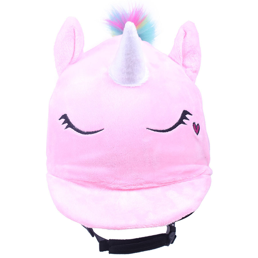 Housse de casque Licorne Rose