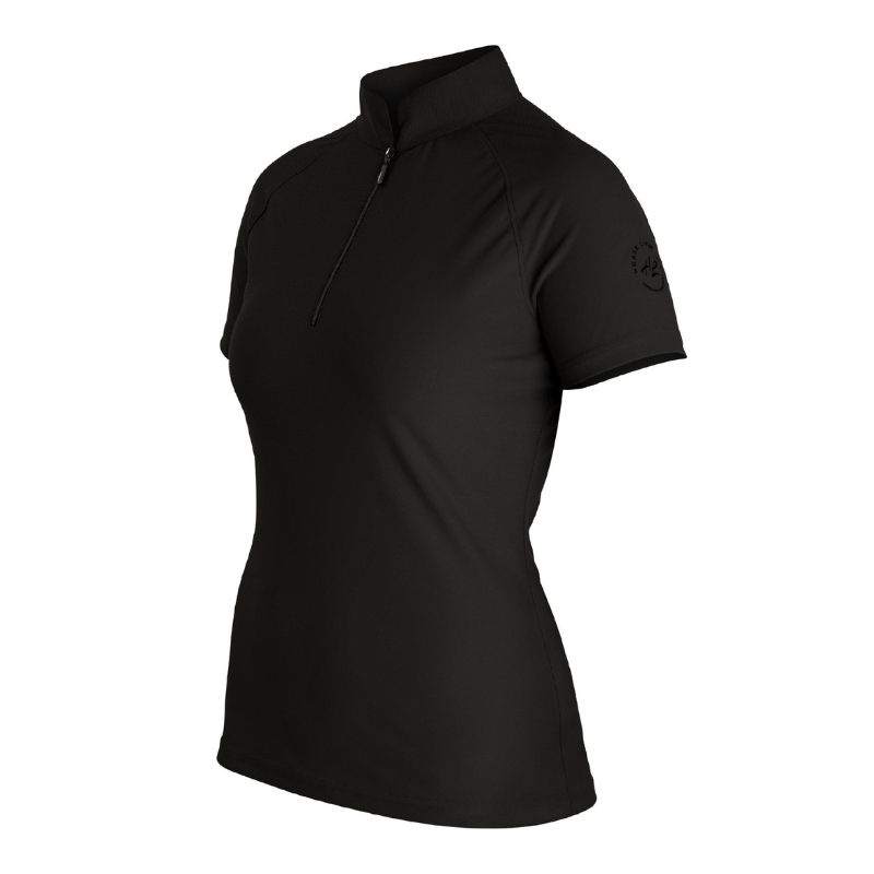 Chemise d'équitation Mika Short Sleeve Noir