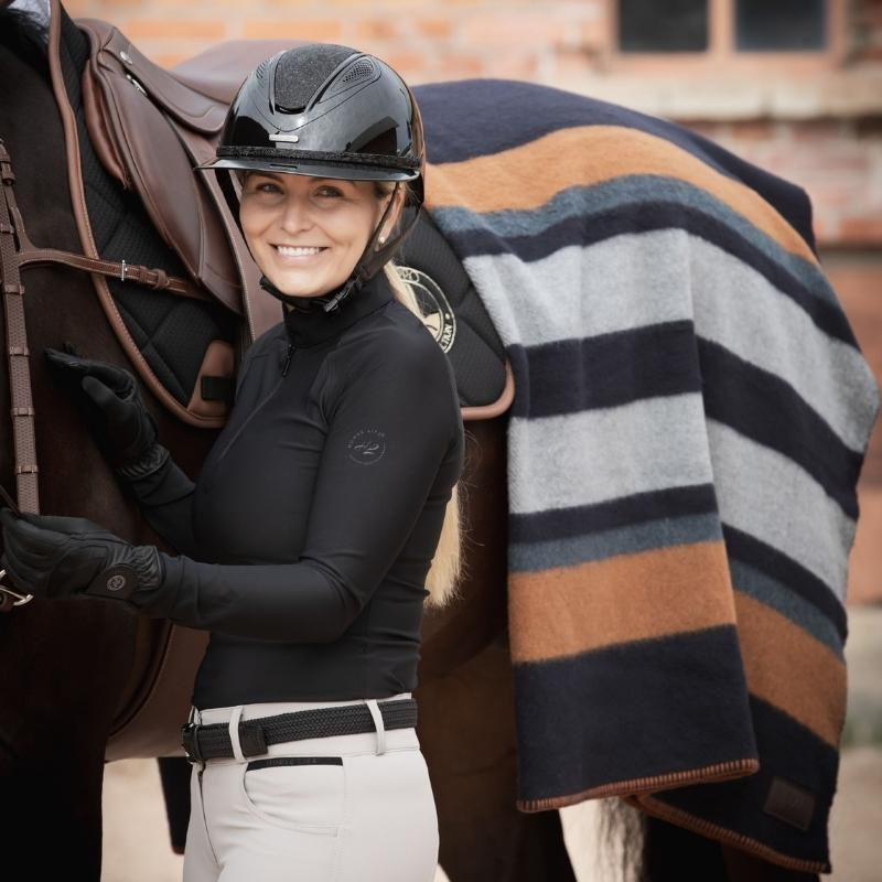 Chemise d'équitation Mika Long Sleeve Noir