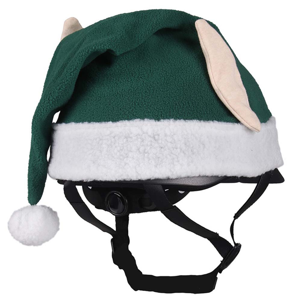 Housse de casque Elf de Noël Vert