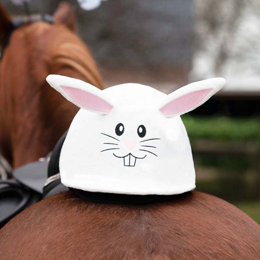 Housse de casque Lapin de Pâques Blanc