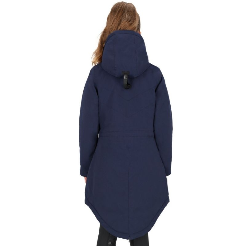 Parka d'équitation Enfant/Junior Linde Waterproof Bleu Marine