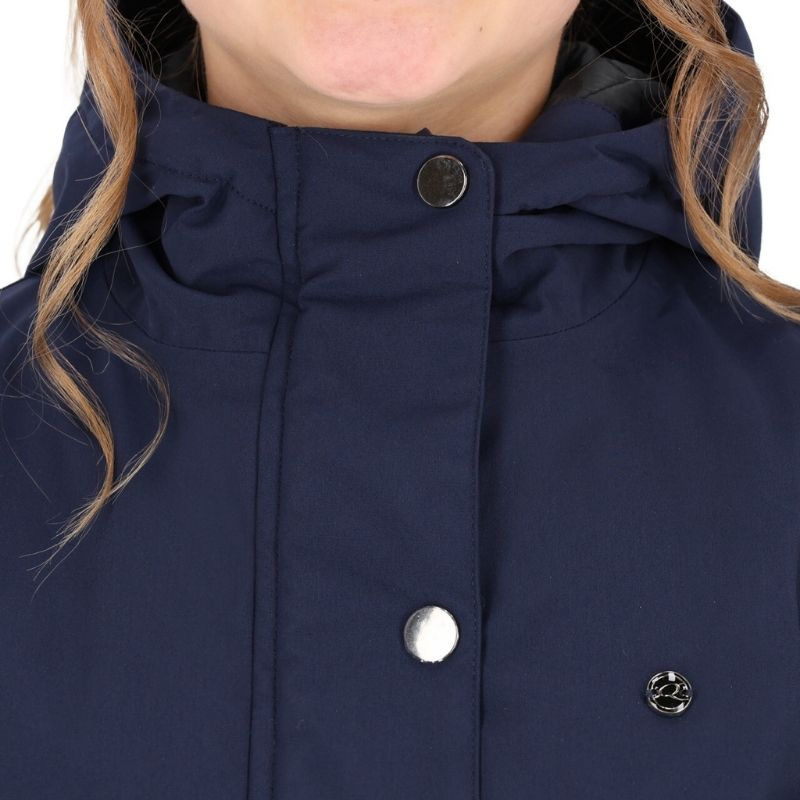 Parka d'équitation Enfant/Junior Linde Waterproof Bleu Marine