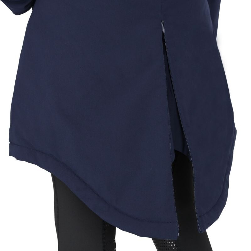 Parka d'équitation Enfant/Junior Linde Waterproof Bleu Marine