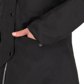 Parka d'équitation Enfant/Junior Linde Waterproof Noir Parka d'équitation Enfant/Junior Linde Waterproof Noir