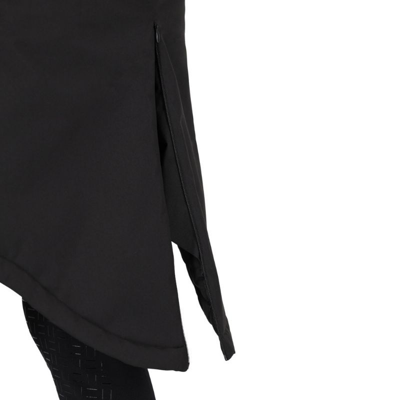 Parka d'équitation Enfant/Junior Linde Waterproof Noir