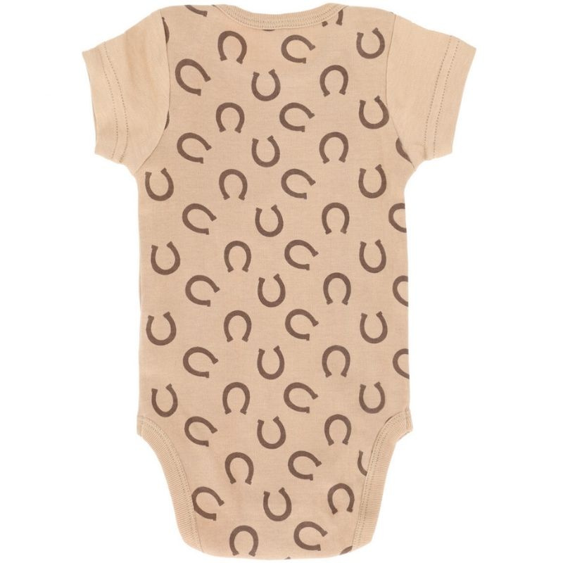 Body à manches courtes Bobby Beige