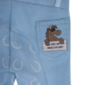Pantalon d'équitation Enfants/Junior Bobby Bleu Clair Pantalon d'équitation Enfants/Junior Bobby Bleu Clair