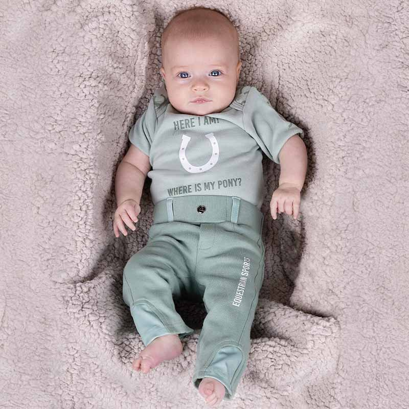 Pantalon d'équitation Enfants/Junior Bobby Vert Clair